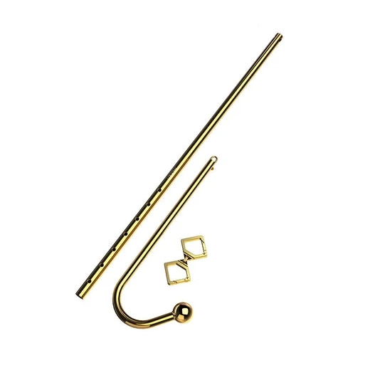 AllNight Adjustable Set LOCKINK Anal 3867 Hook Golden 0625